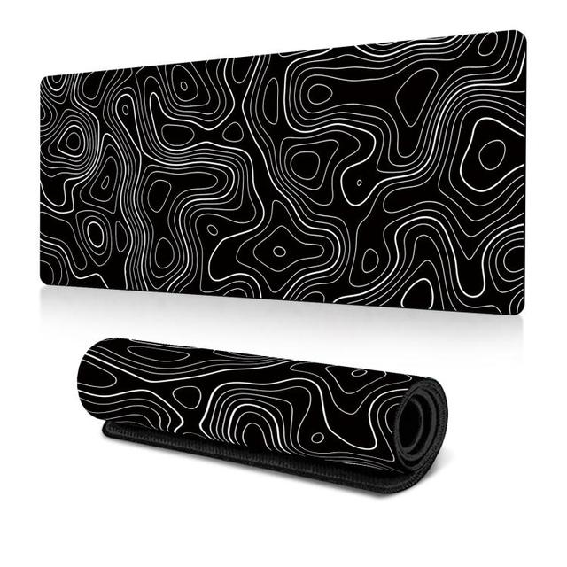 Good Quality Large Abstract Mouse Pad Gamer Office Computer Desk Mat Size: 300x600x2mm