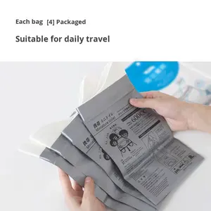 Sac urinaire jetable en PE portable pour femmes et unisexe, polymère <span class=keywords><strong>super</strong></span> absorbant, solution d'urgence pour les voyages et les embouteillages - Product Image 4