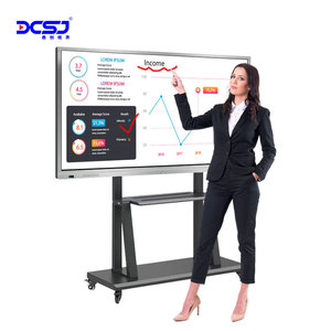 Tableau interactif d'enseignement, tableau blanc intelligent, tablette tactile 75 pouces 4K, salle de conférence, tableau blanc interactif - Product Image 2