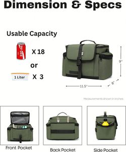 Best Seller Customized Waterproof Insulated/Large Capacity Cooler Bags for Outdoor Enthusiasts - Product Image 2