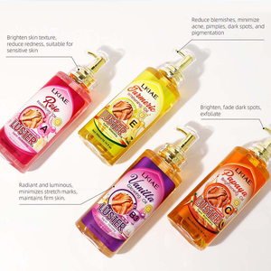 Private Label OEM Natuurlijke Glutathion Diepgaande Verzorging Verbeterd Doffe Huidtoon Ruwe Huid Papaya Verlichtende Lichaams olie - Product Image 4