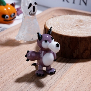 Decorazione per la casa in vetro di <span class=keywords><strong>Murano</strong></span> fantasma di Halloween giocattolo in vetro per feste - Product Image 5