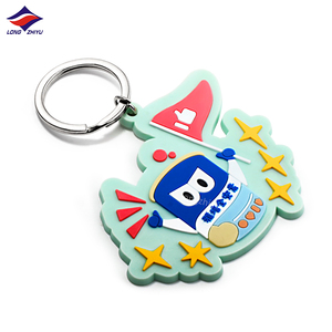 Ongzhiyu 17 ears orejas actory iirect ALE 2D inininosaur Keychain stustom ooft ububber eyeyring con OGO ey Hain para ifts - Product Image 4