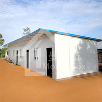 Structure en acier prédécoupée pour construction, maison de crochets, deux chambres, nouveau modèle