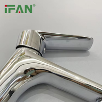 IFAN luxe en laiton froid mélangé eau lavage main goutte d'eau bassins robinet bassin robinet robinet robinet unique pour lavabo