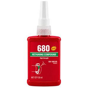 Colle adhésive acrylique haute résistance 680, 50 ml, pour roulements, arbres, bagues et composants métalliques - Product Image 5