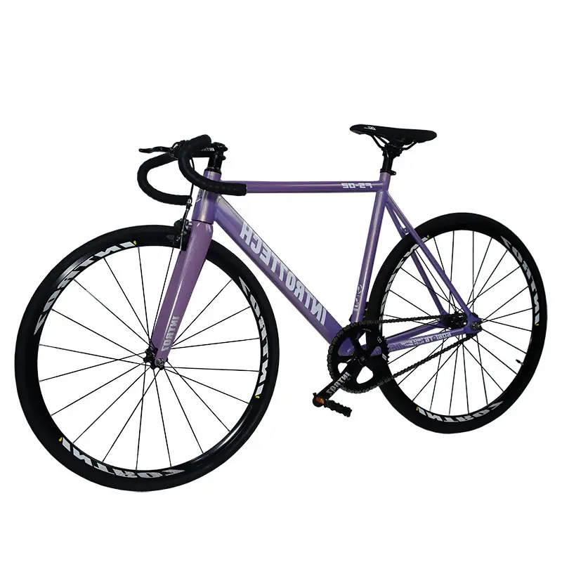 PB001 INTRO7 beautiful fixed gear bikes nice model color 700C fixie bicycle made in china best sell fixie roadbike