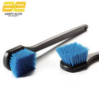 Cepillo de Limpieza para Llantas de Coche AE XC34 de Alta Eficiencia con Mango de Plástico PP y Cerdas de Nylon Largas y Suaves