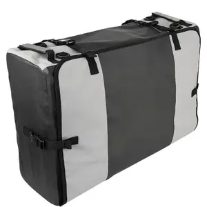 LE CITY custom logo pvc tarpaulin car rooftop cargo carrier bag for the table travel camping hiking