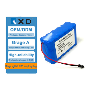 Batterie au lithium dédiée pour éclairage de scène OEM personnalisée de haute qualité ICR18650 3S4P 12.6V 10.4AH - Product Image 2