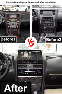 Unidad Principal Android para Auto, Estéreo, GPS, Navegación, Pantalla Táctil de 13.5 Pulgadas, Radio, CarPlay, Reproductor de Video para NISSAN PATROL 2010- - Product Image 5