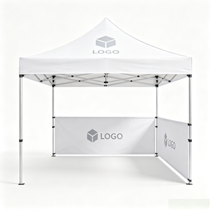 Tente pliante en acier 3x3m pour activités de plein air, fêtes, salons professionnels, expositions, publicité - Product Image 1