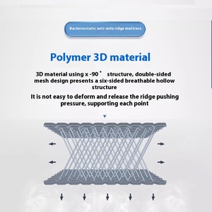<span class=keywords><strong>Simmons</strong></span> Nệm Cao Su 1.5M/1.8M 6D Vải Thoáng Khí 3D Độc Lập Túi Mùa Xuân Vừa Độ Cứng Làm Mát Cho Nhà Sử Dụng - Product Image 3