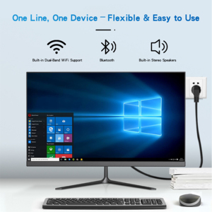 โรงงานชั้นนำ ขายส่ง OEM คอมพิวเตอร์ออลอินวัน รุ่นบางเฉียบ พร้อมจอแยก รองรับโปรเซสเซอร์ I5 หลากหลายรุ่น คุณภาพสูง ปรับแต่งได้ - Product Image 3