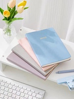 A6 Mini Pocket Diary Notebook Kunden spezifisches PU-Leder-Softcover Niedliches Briefpapier Schul material