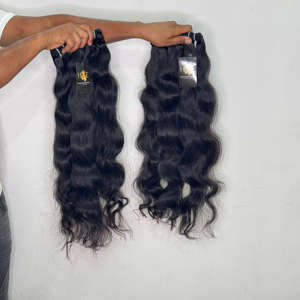 ผมลอนธรรมชาติแบบเป็นมัด พร้อมเชือกผูกผม HD Lace Closure ผมดิบจัดเรียงเกล็ดผมอย่างดี ขายส่งจากซัพพลายเออร์ผมต่อแท้ของกัมพูชา - Product Image 1