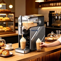 Commerciële sneeuwkegelmachine en slushmaker voor ijs, bevroren yoghurt en smoothies