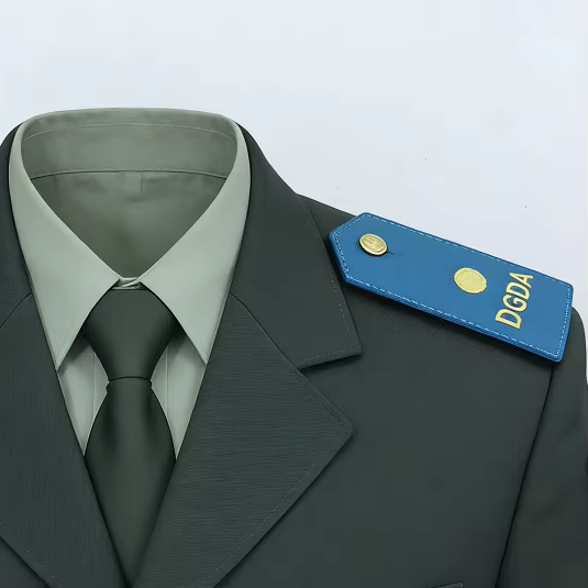 Custom Embroidery Fabric Security Uniform Patch