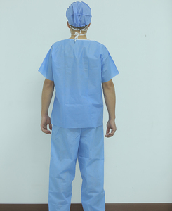 Uniformes médicaux jetables pour médecins, combinaisons <span class=keywords><strong>de</strong></span> gommage, vêtements chirurgicaux SMS, vente d'usine - Product Image 2