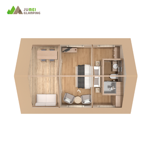 Tienda de lona con marco grande para la familia, picnic informal, safari - Product Image 4