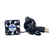 40mm 50mm 60mm 70mm 80 mm 90mm 120mm 140mm Ventilateur de refroidissement USB Axial Fan Server Small Dc 5v Silencieux et vitesse réglable pour robots