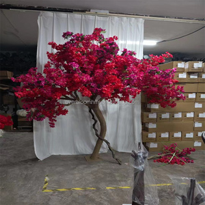 T5 decoración del hogar buganvilla Artificial flor árbol <span class=keywords><strong>ciruelo</strong></span> flor árbol decorativo buganvilla árbol Artificial para boda pasarela - Product Image 4