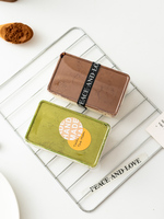Tiramisu – boîte à gâteaux jetable avec couvercle, emballage Transparent pour Dessert de cuisson, boîte en plastique de 200ml