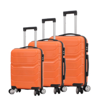 10pcs Set Semi Fini Incassable SKD Ckd PP Polypropylène Bagages Ensembles de Bagages de Grande Capacité