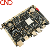 Carte de circuit imprimé Android TV Box 2G+16G Android 7.1 USB LVDS EDP Ethernet RJ45 4G