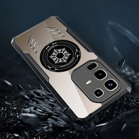 Coque de téléphone pour Infinix Note 50 50S 50X 40 30 12 11 10 8 7 Pro Plus, transparente, en graphène, dissipation de chaleur, anti-chute, cadre souple
