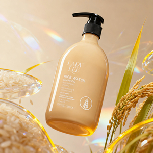 Bộ dầu gội dưỡng tóc với nước gạo & Moringa, công thức không chứa sulfate, giàu keratin & biotin, chống rụng tóc - Product Image 1