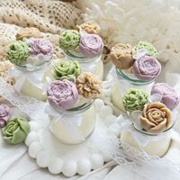 Bougies parfumées, mini-bougies pour mariages, fêtes, décoration intérieure et cadeaux parfumés