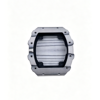 Boîtier de montre carré en fibre de carbone forgée, étanche, multicolore, pour la modification, la réparation et les pièces de rechange de montres