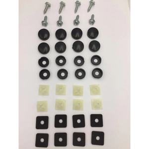 License Plate Frame Accessories 175 Mm Screw <b>Clips</b> <b>Hook</b> For Us Standard General Use Plastic Material - Product Image 3