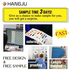 Tappetino da preghiera in Nylon blu con Design Patchwork con tappeto da preghiera musulmano per uso domestico per la moschea o la chiesa - Product Image 3