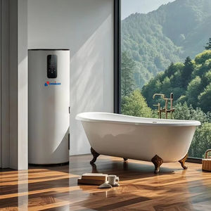 <span class=keywords><strong>Chauffe</strong></span>-<span class=keywords><strong>eau</strong></span> solaire autoportant de 150L en acier inoxydable avec pompe à chaleur électrique, idéal pour <span class=keywords><strong>l</strong></span>'extérieur et les hôtels. - Product Image 1