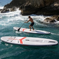 Nouvelle planche de surf gonflable écologique légère, best-seller, pour yacht sportif, design pliable stable, prête à la dérive, en PVC, 140 kg