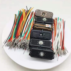 Conector de Placa de Computadora Negra XUNPO para Excavadora de Orugas E320D E329D E336D, Conector de Controlador 153-2620 153-2630 - Product Image 1