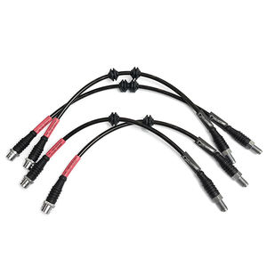 Tuyau <span class=keywords><strong>de</strong></span> <span class=keywords><strong>frein</strong></span> tressé en acier inoxydable universel compatible pour <span class=keywords><strong>BMW</strong></span> MINI E90 E30 Tous les fluides 3 couches - Product Image 2