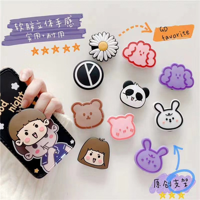 Wholesale Cute Cartoon Mobile Phone Stand Fruit Shape Avocado Shape Cell Phone Holder