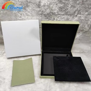 Classic Brand BIG <b>Set</b> <b>Square</b> Leather Protective Jewelry Box Stylish Storage for Bracelets Rings Necklaces Outside Gift Giving - Product Image 1