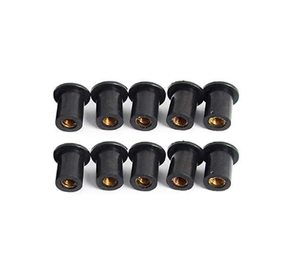 Black Plastic Round Head <b>Screw</b> Caps 12mm Cap Diameter Metric Thread Standard Finish - Product Image 1