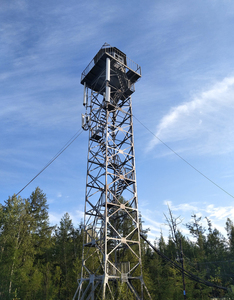 El reflector de torre de vigilancia de advertencia de incendios forestales más vendido Torre de acero de ángulo de elevación Watchtower - Product Image 4