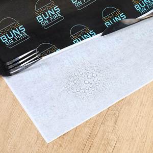 Sandwich Wrap Packaging Coated Greaseproof <b>Paper</b> for Pizza Snack Hamburger-Food Grade Baking <b>Paper</b> - Product Image 4