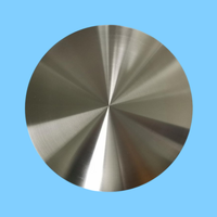 Cibles en alliage de nickel, cible de pulvérisation au nickel-vanadium 99,9% 99,95% 99,99% NiV7% NiV8%, cible disque pour revêtement