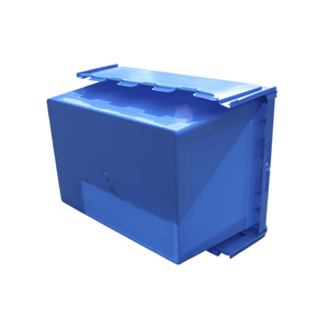 Contenedor de Almacenamiento de Plástico PP de Grado Alimenticio Resistente con Tapas con Bisagras, Cajas de <span class=keywords><strong>Transporte</strong></span> Reciclables para Mudanzas - Product Image 2