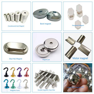 Huanlin מותאם אישית N35-N52 כיתה 1 מ "מ סובלנות קבועה neodymum מרוכבים טבעת אבני מגנט כדורי ריתוך שירות - Product Image 6