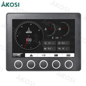 Moniteur électronique de moteur DEUTZ DED 5 pouces avec bus CAN pour contrôleur ECU EMR2 EMR3 EMR4 EMR5, informations DPF SCR - Product Image 3