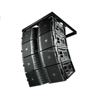 YVTX V25 double professionnel 15 pouces 3 voies système de son actif néodyme aimant Line Array haut-parleurs pour la scène