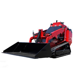 Мини-погрузчик с двигателем, насосом, редуктором, мини-гусеничный погрузчик с ковшом, траншеекопателем, роторным плугом - Product Image 6